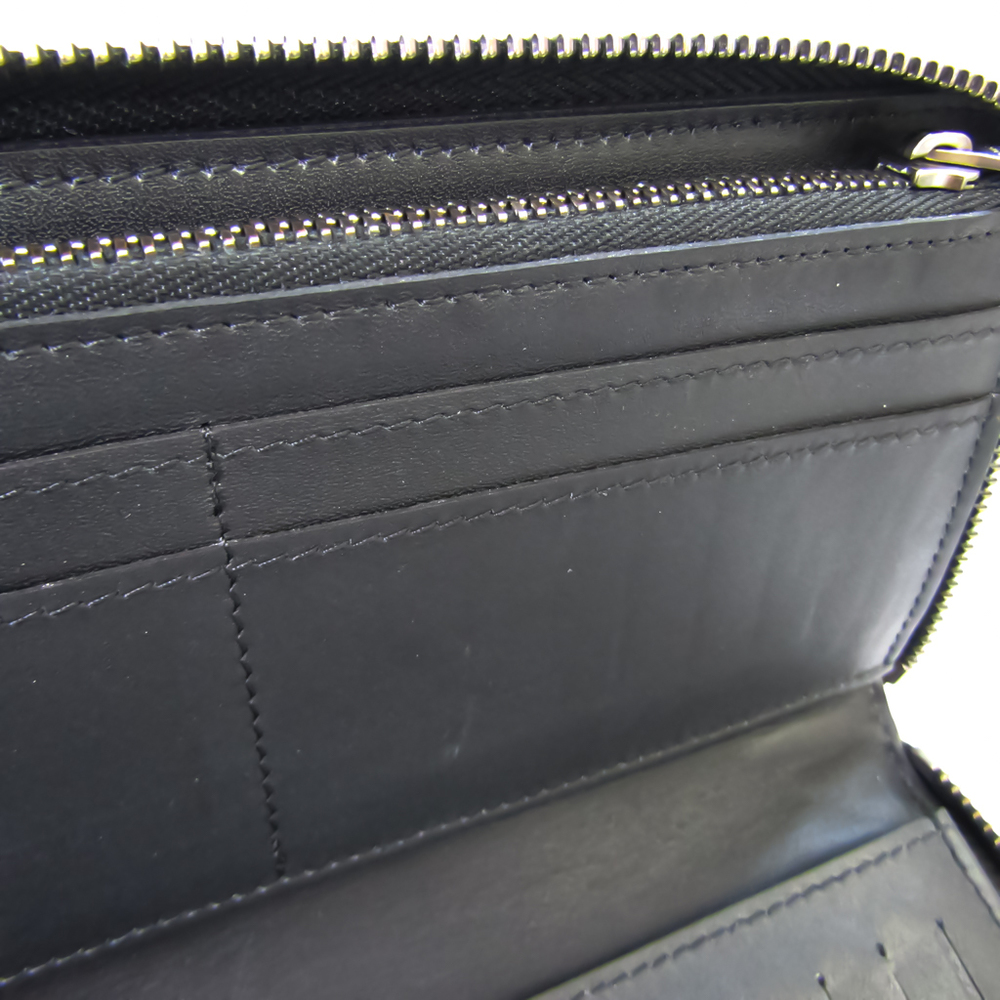 Louis Vuitton, Bags, Louis Vuitton Round Long Wallet Damier Anfini Zippy  Vertical N63548 Onyx Mens N
