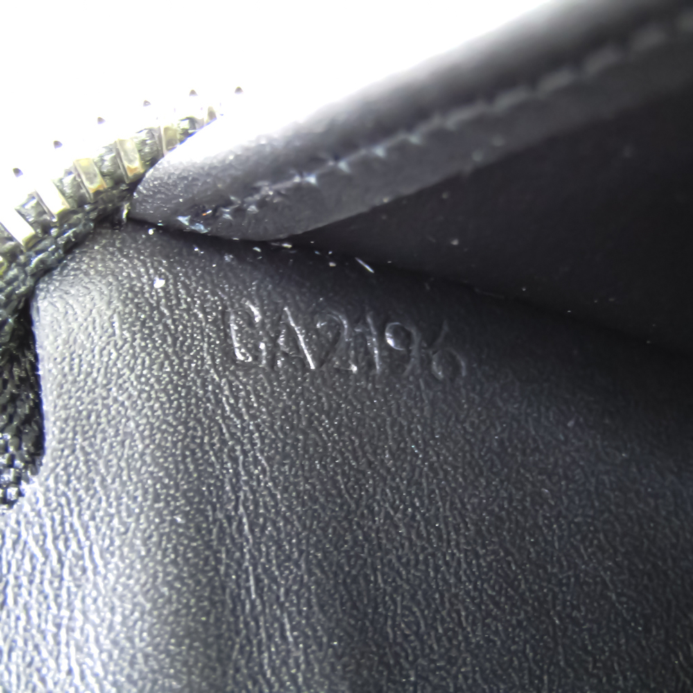 LOUIS VUITTON Louis Vuitton Damier Amphini Portofeuil Marco NM Bi-Fold  Wallet Compact Zip N63334 Men's Black