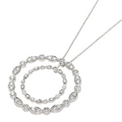 Tiffany Swing Circle Diamond Necklace Platinum PT950 Ladies TIFFANY & Co.