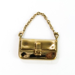 Fendi Bag Motif Charm Keyring (Gold)