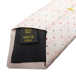 Louis Vuitton Tie L Size Men's M78765 100% Silk Pink