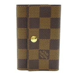Louis Vuitton Ladies 6 Key Case N62630 Damier Ebene (Brown)