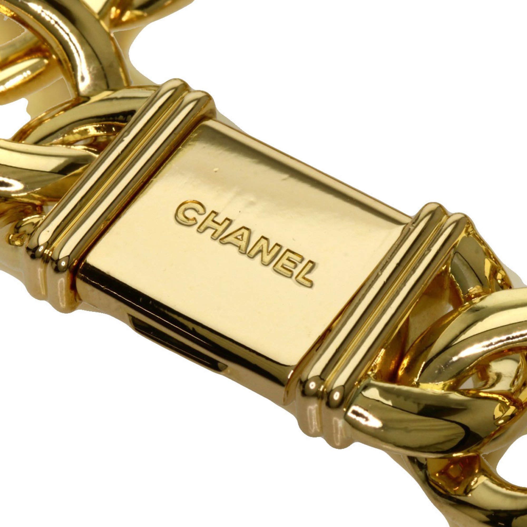 Chanel Premiere L Watch K18 Yellow Gold / K18YG Ladies CHANEL