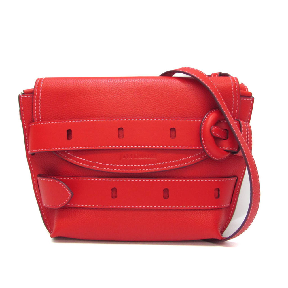 J&M Davidson THE BELT BAG 1813N Women's Leather Shoulder Bag Red Color |  eLADY Globazone