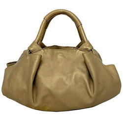 Loewe Handbag Nappa Aire Gold Anagram Leather LOEWE Soft Ladies