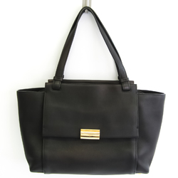 Salvatore Ferragamo EE21 G065 Women's Leather Handbag,Tote Bag Black