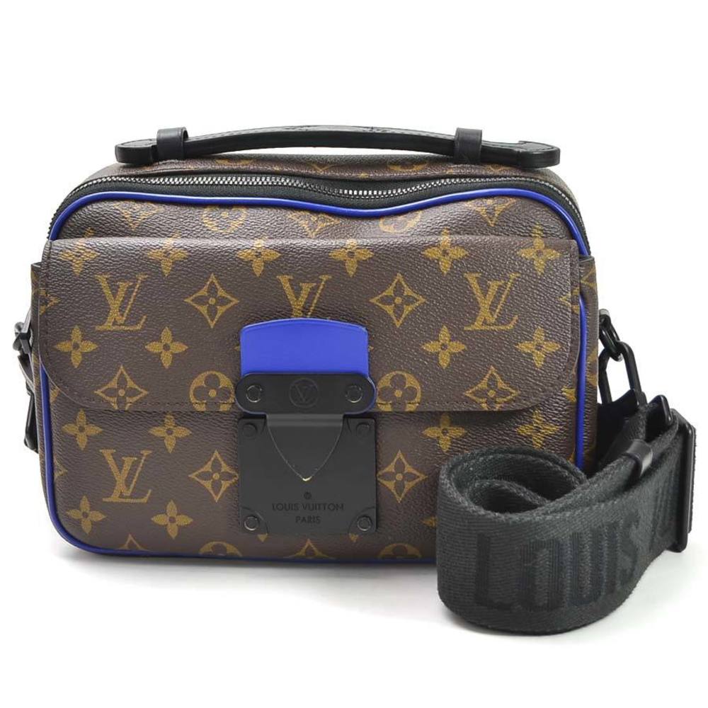 Louis Vuitton Handbag Shoulder Bag 2Way Monogram Macassar S Rock Messenger  Brown Canvas Men's M45863