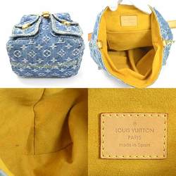 Louis Vuitton Blue Monogram Denim and Vachetta Leather Sac a Dos PM