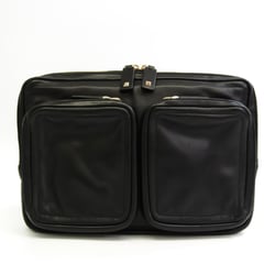 Valentino Garavani Men's Leather Clutch Bag Black