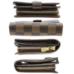 Louis Vuitton Damier Fold Wallet Mini Size Nan