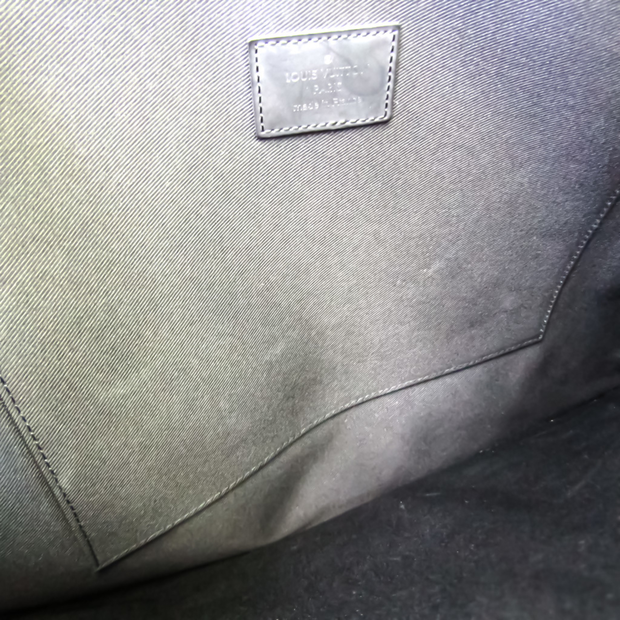 Louis Vuitton Damier Graphite Pochette Jour GM Christopher Nemeth M61232 Men's Clutch Bag Damier Graphite