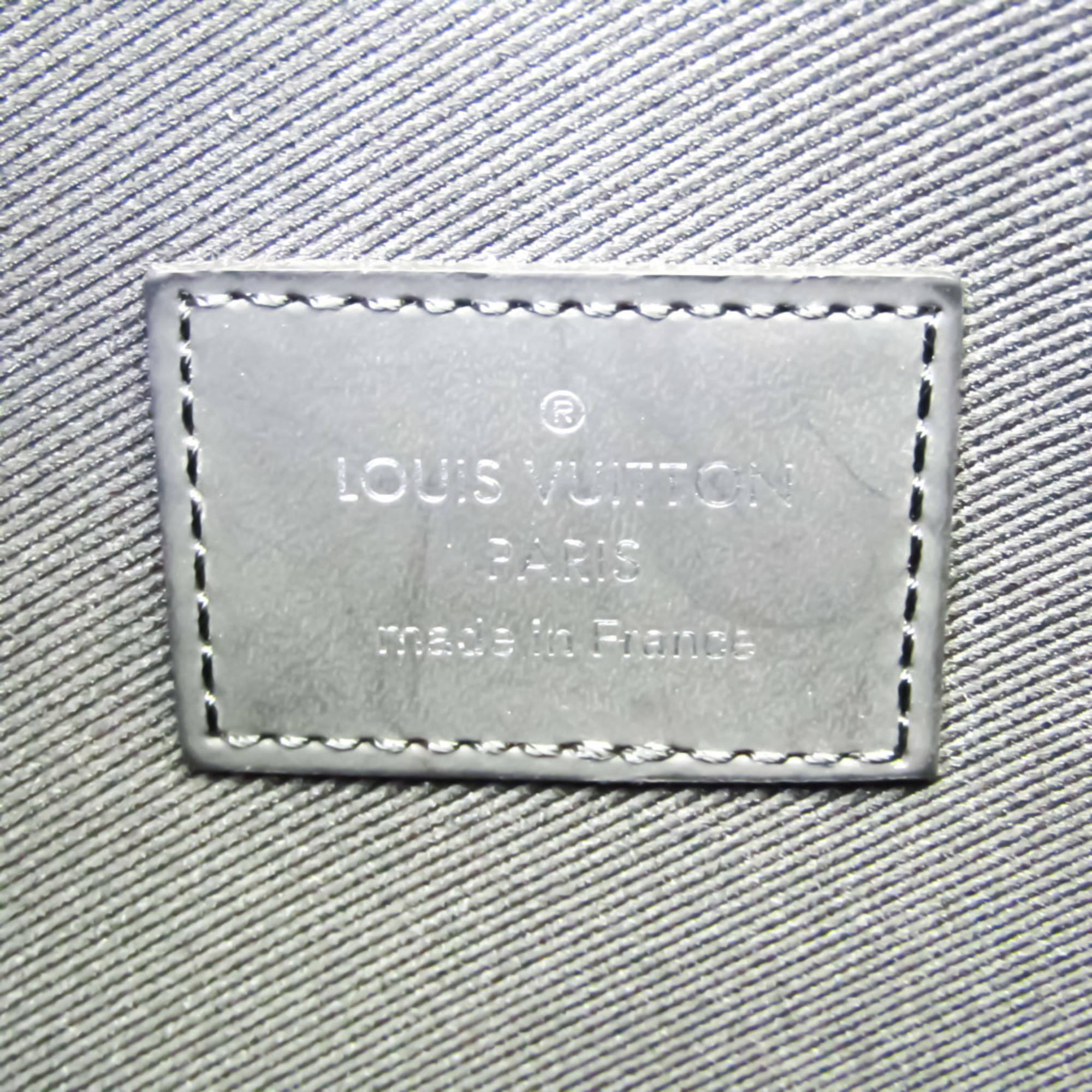 Louis Vuitton Damier Graphite Pochette Jour GM Christopher Nemeth M61232 Men's Clutch Bag Damier Graphite