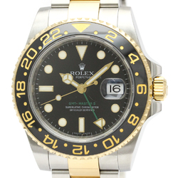 Rolex GMT Master II Automatic Stainless Steel,Yellow Gold (18K) Men's Sport 116713LN