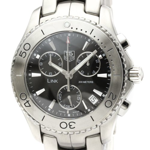 TAG HEUER Link Chronograph Steel Automatic Mens Watch CJ1110