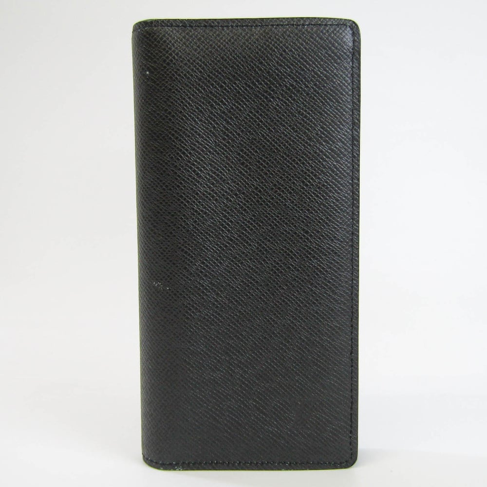 Louis Vuitton Taiga Brazza Wallet M32572 Men's Taiga Leather Long Walle  BF537335