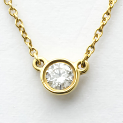 Tiffany Diamonds By The Yard By The Yard Yellow Gold (18K) Diamond Men,Women Fashion Pendant Necklace