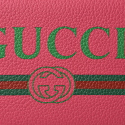 Gucci wallet GUCCI long print pink 496317 0GCAT 8840