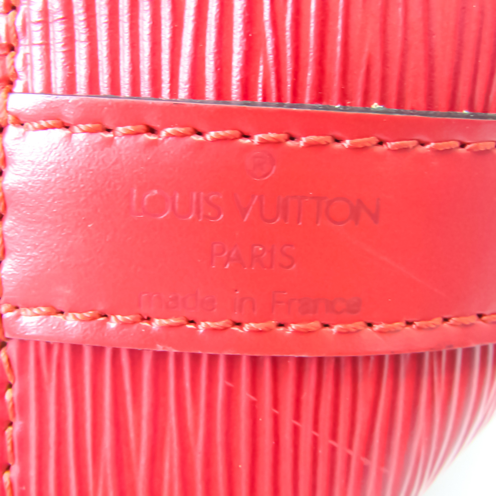 LOUIS VUITTON Louis Vuitton Petit Noe M44107 Epi Leather Red Gold