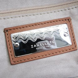 Zanellato Unisex PVC,Leather Boston Bag Brown