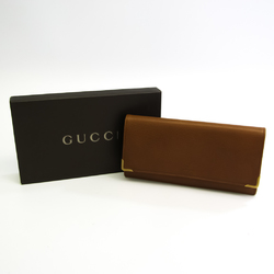 Gucci 120937 Men's Leather Bill Wallet (bi-fold) Camel,Light Brown