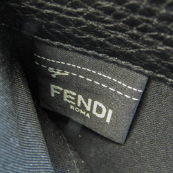 Fendi Selleria 7M0210 Unisex Leather Wallet (bi-fold) Black