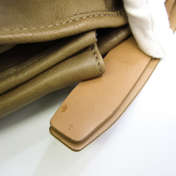 Longchamp 4970 769 266 Women's Leather Shoulder Bag Beige,Dark Beige
