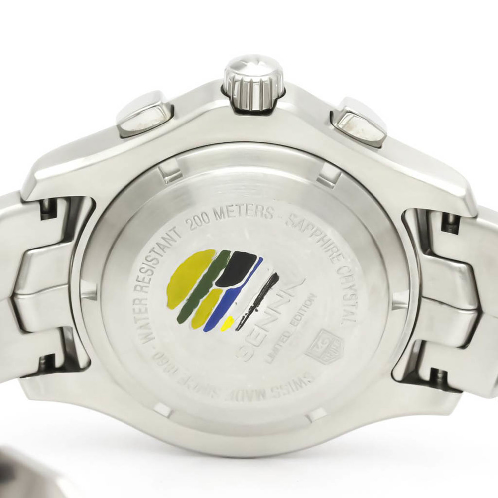 TAG HEUER Link Chronograph Ayrton Senna Limited Watch CJF2113