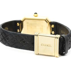 CHANEL Premiere 18K Gold Leather Quartz Ladies Watch H0090