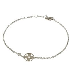 Louis Vuitton K18wg Flower Diamond Brassure Bracelet