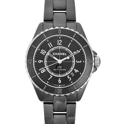 Chanel CHANEL J12 Black Ceramic Back Skelton Men's Automatic Watch Dial H5697