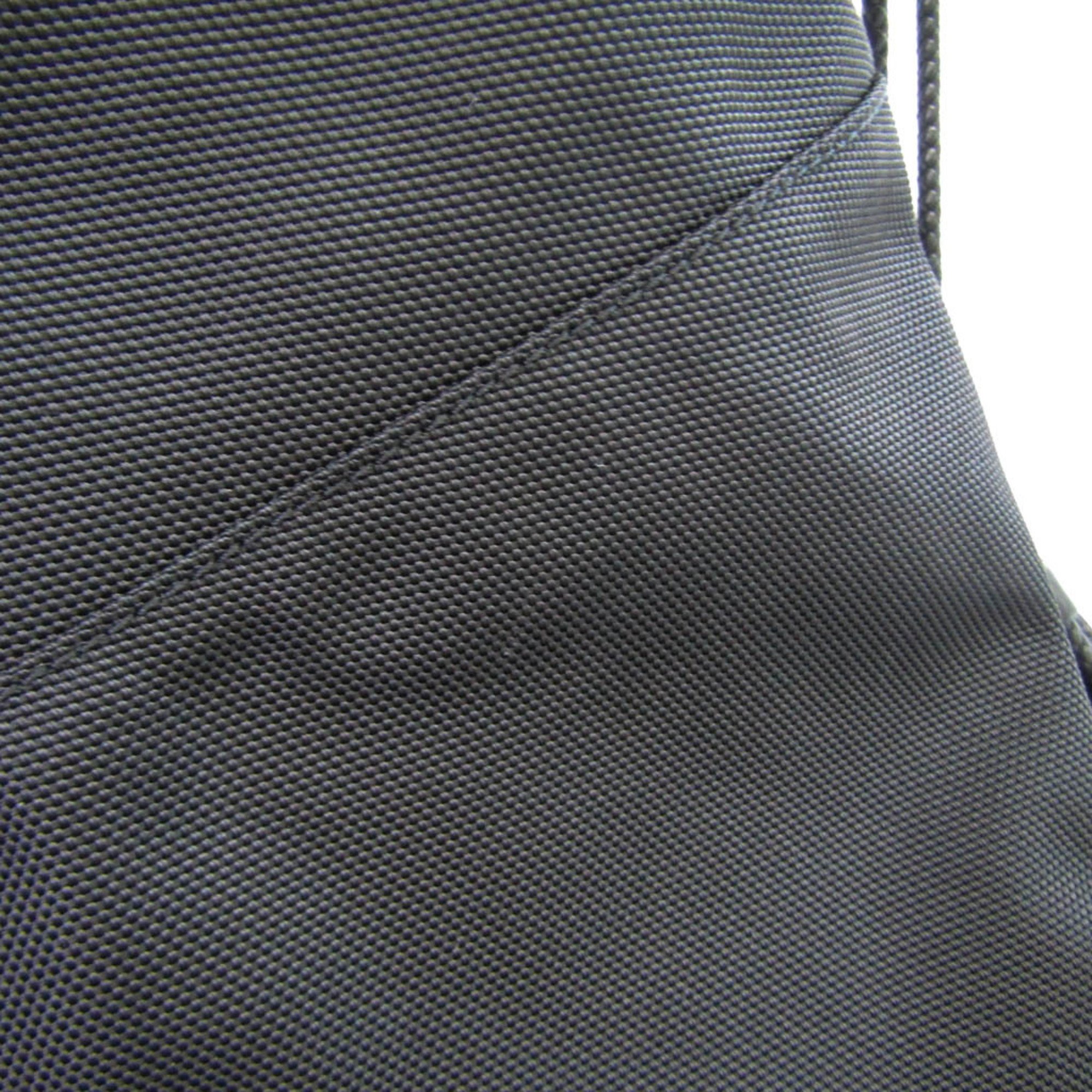 Jimmy Choo MARLON Men's Nylon Canvas Backpack Black,Gray