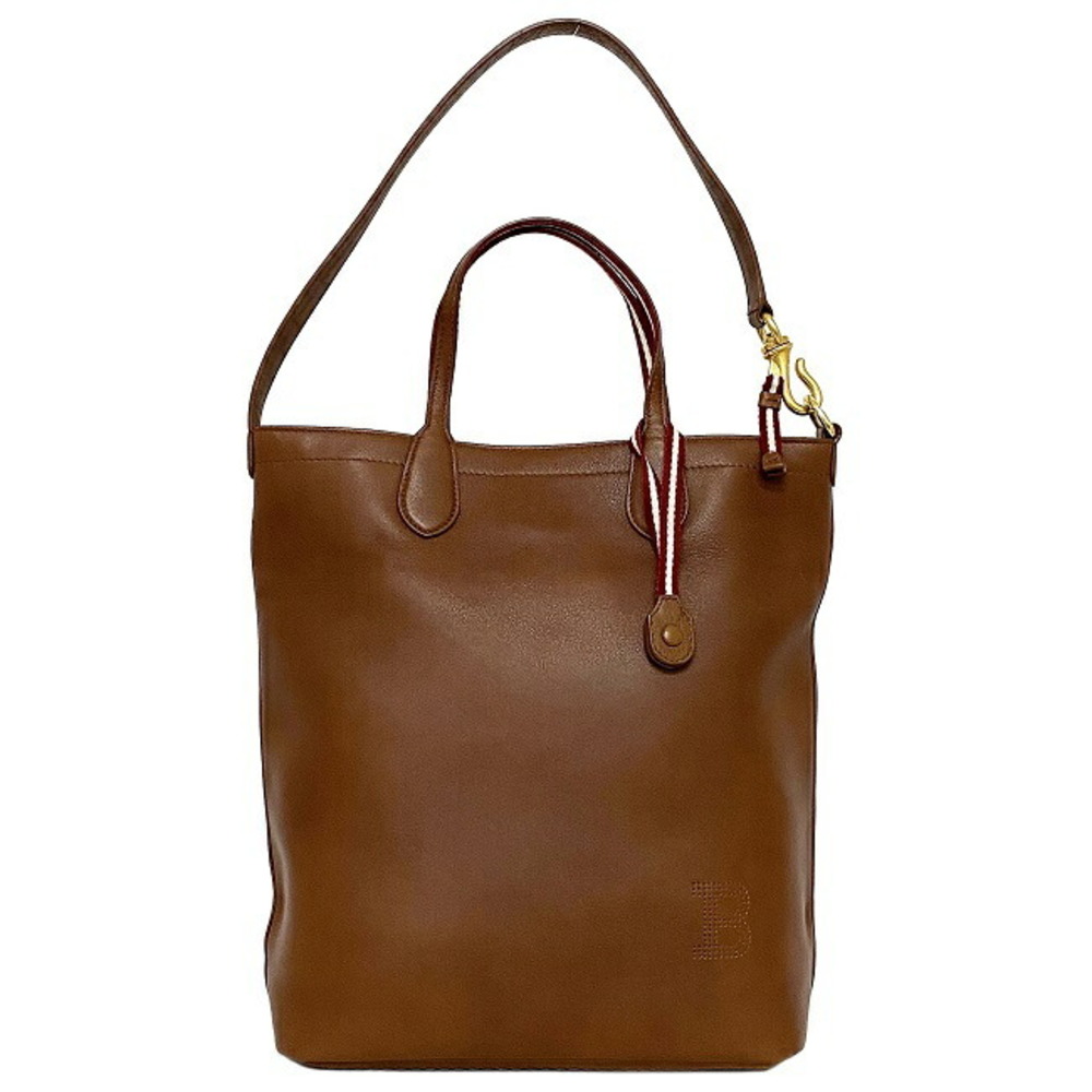 Bally 2way brown Macy-sm.l leather BALLY tote bag men's women's