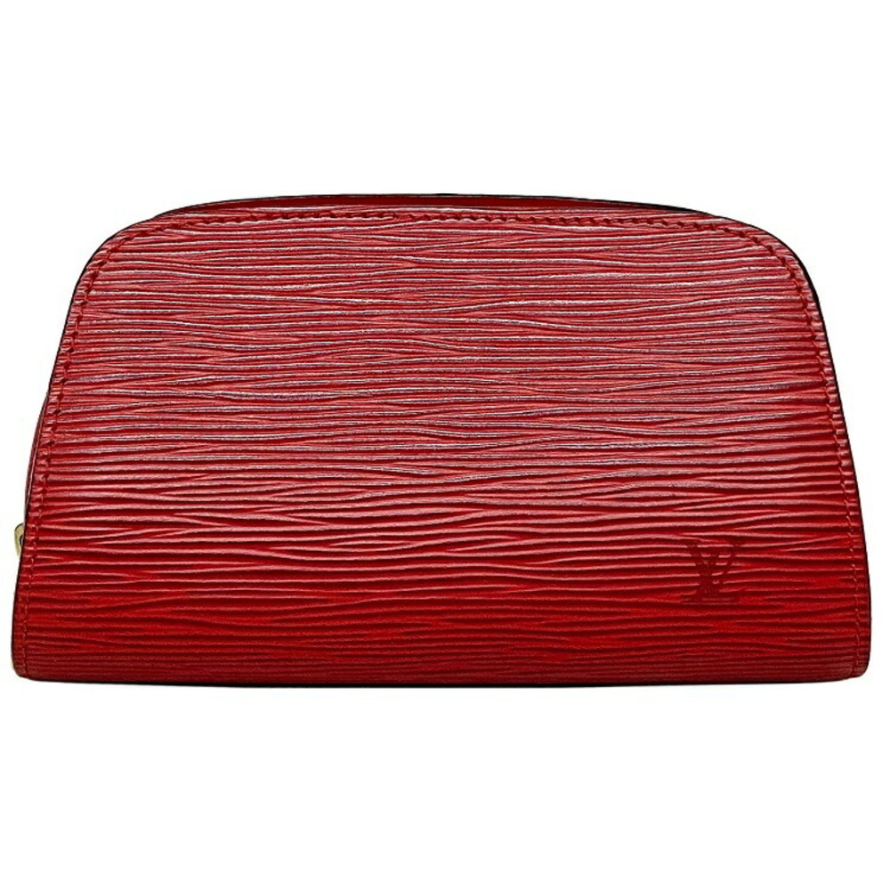 vuitton red epi dauphine cosmetic