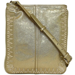 Yves Saint Laurent shoulder bag gold leather YVES SAINT LAURENT