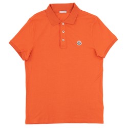 Moncler Short Sleeve Polo Shirt Men's Orange S Patch MAGLIA POLO MANICA CORTA