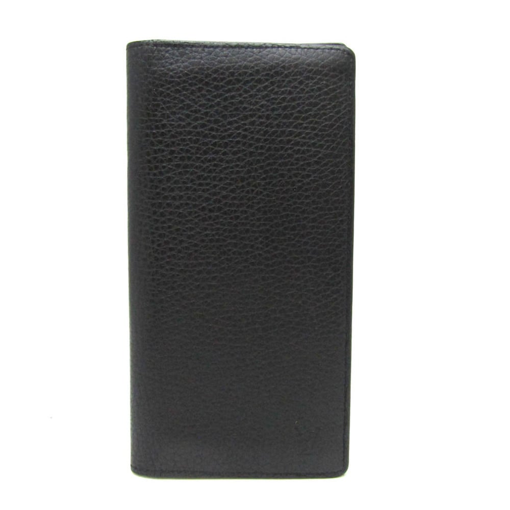 Louis Vuitton Mens Taurillon Black Leather Wallet