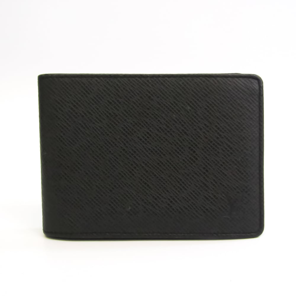 Louis Vuitton Taiga Leather Bifold ID Card Wallet