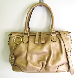 Gucci Sukey 247902 Women's Leather Handbag,Shoulder Bag Pink Gold