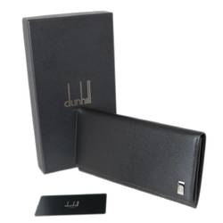 dunhill long wallet black FP1010E with guarantee card