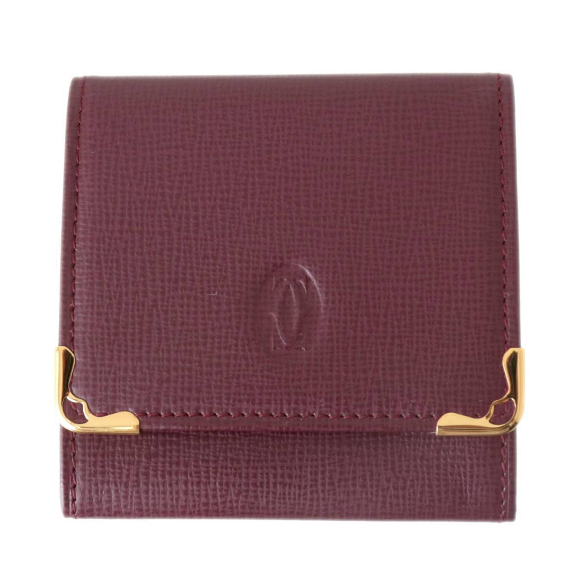 Cartier Mustline Coin Case Guarantee Card