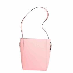 Valextra leather bucket bag small shoulder pink