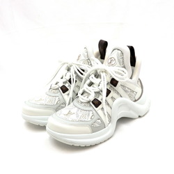 Louis Vuitton 22SS LV Arclight Line Sneakers Ladies White 38.5 1A9KF2