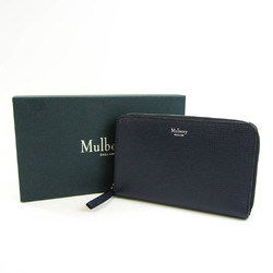 Mulberry RL5299 Unisex Leather Wallet (bi-fold) Navy