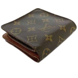 Louis Vuitton Bifold Wallet Zip Brown Monogram M61667 CA0948 LOUIS VUITTON Unisex