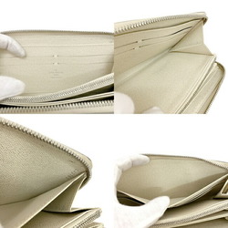 Louis Vuitton Long Wallet Zippy White Yvoire Epi M6007J Leather CA2182 LOUIS VUITTON LV Round