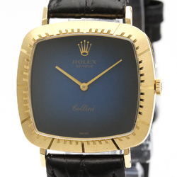 Rolex Cellini Mechanical Yellow Gold (18K) Men's Dress/Formal 4084
