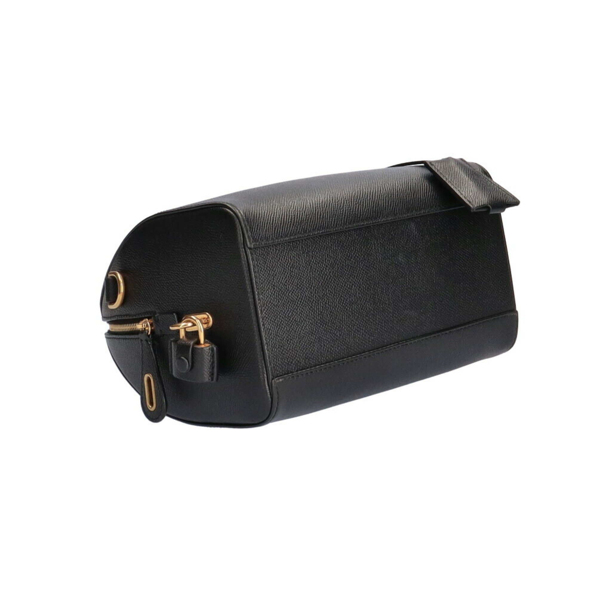 Balenciaga BALENCIAGA Bag Smallville Handbag Grain Calf Leather Noir Ladies