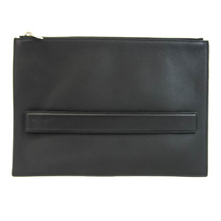 Bottega Veneta 578213vmaw1-1000 Men's Leather Clutch Bag Black