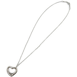 Tiffany Open Heart Elsa Peretti 925 Silver Necklace