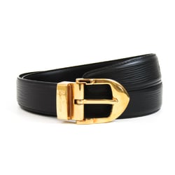 Louis Vuitton Epi Classic Belt M6832 Men's Epi Leather Standard Belt Noir 110